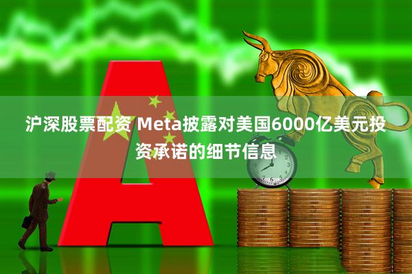 沪深股票配资 Meta披露对美国6000亿美元投资承诺的细节信息